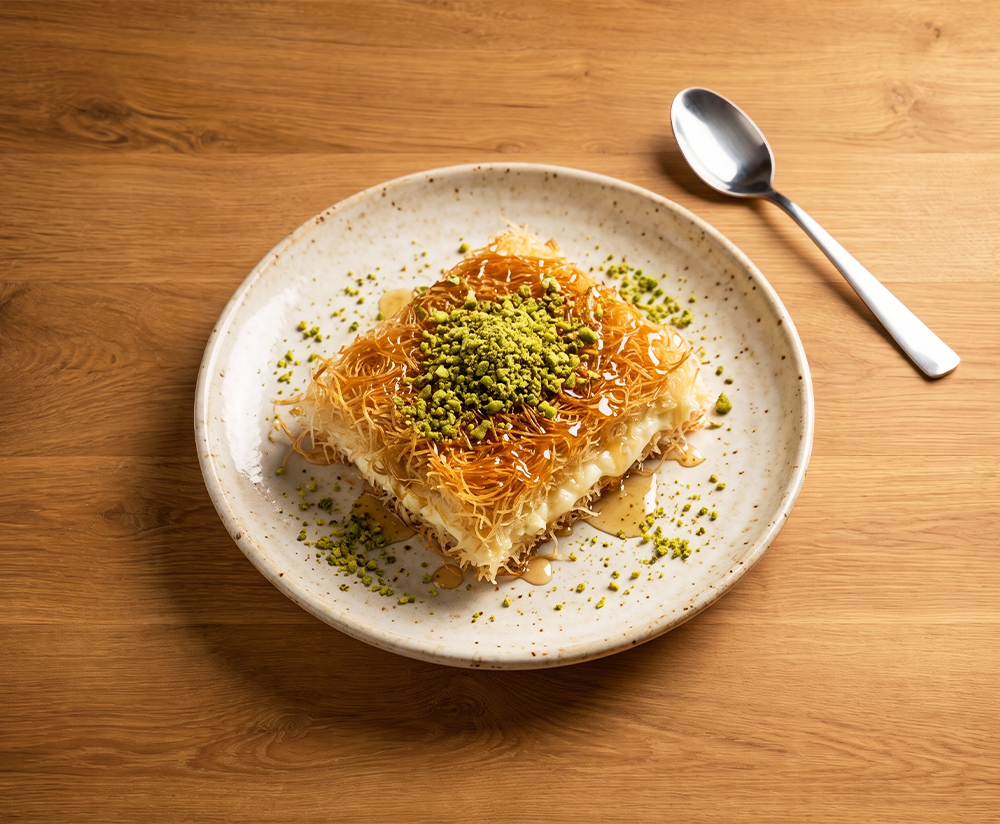 كنافة بالقشطة