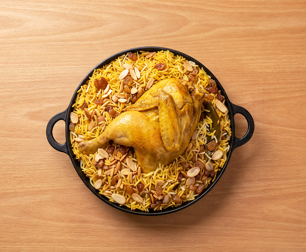 نصف برياني دجاج
